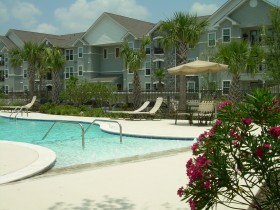 Pool Area and Residential Buildings