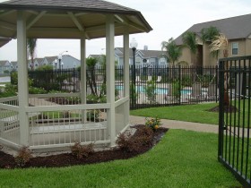 Gazebo and Pool View