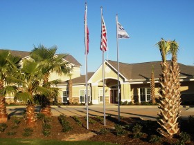 Clubhouse and Community Entrance