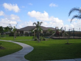 Clubhouse and Playground View