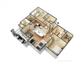 Floorplan:  B3