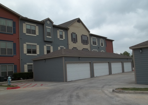 Residential Building with Garages